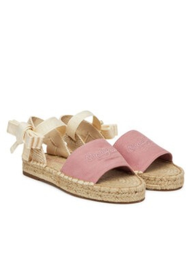 Pepe Jeans Espadryle PLS90684 Różowy