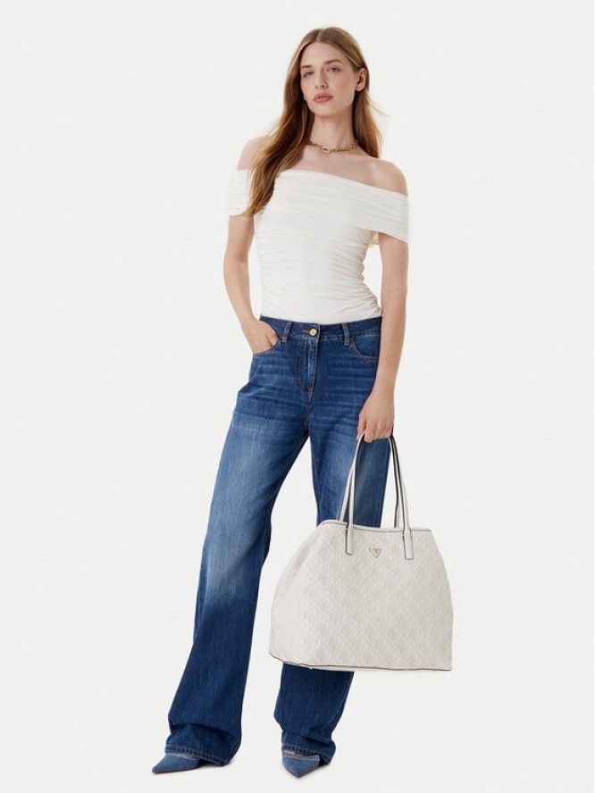 Guess Torebka Adelasia HWQL96 58240 Écru