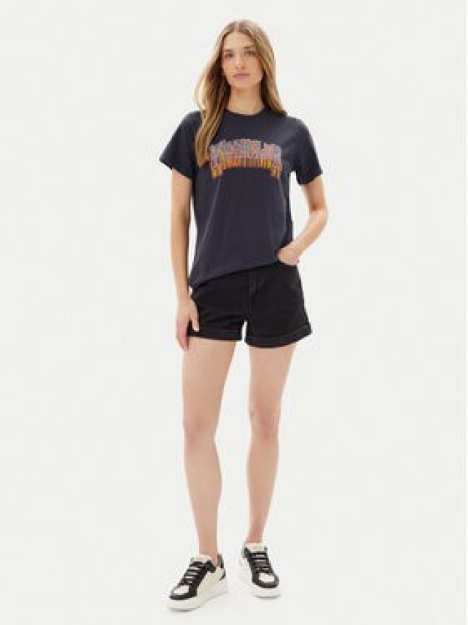 Wrangler T-Shirt Graphic 112362783 Czarny Regular Fit