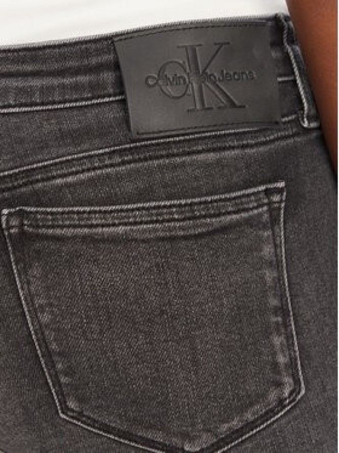 Calvin Klein Jeans Jeansy J20J225114 Czarny Skinny Fit
