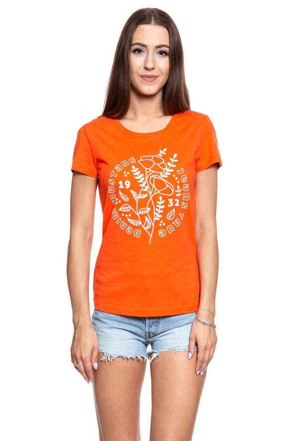 MUSTANG T SHIRT DAMSKI Alexia C Print 1009868 7096