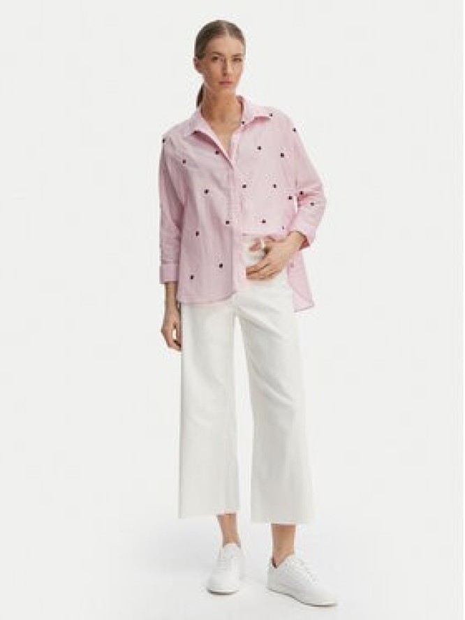 ONLY Koszula 15283743 Różowy Box Fit