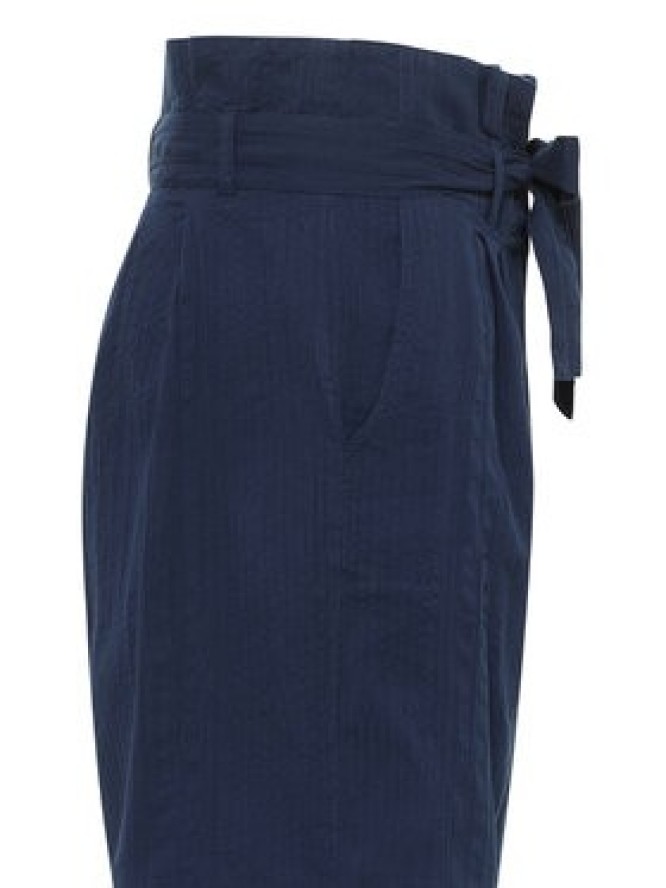 Mustang Szorty materiałowe Darrah 1016586 Granatowy Relaxed Fit