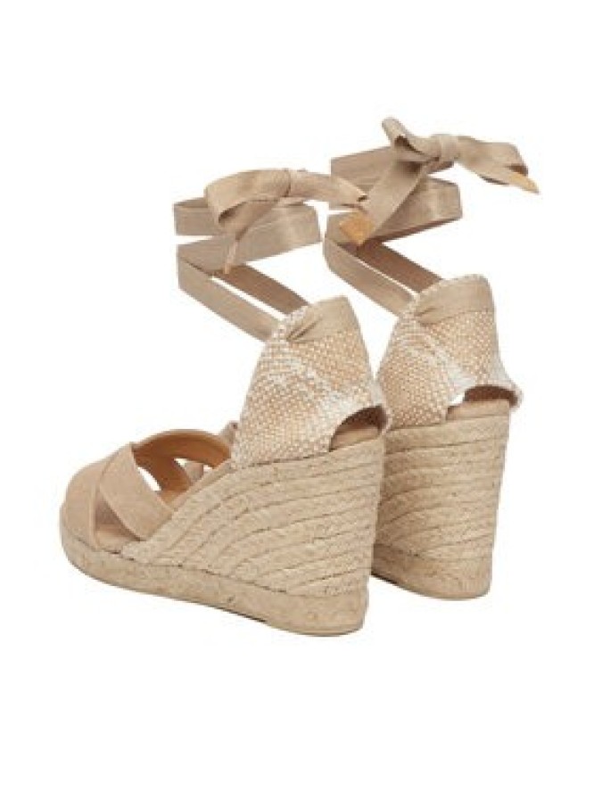 Castañer Espadryle Bailey 25633 Beżowy