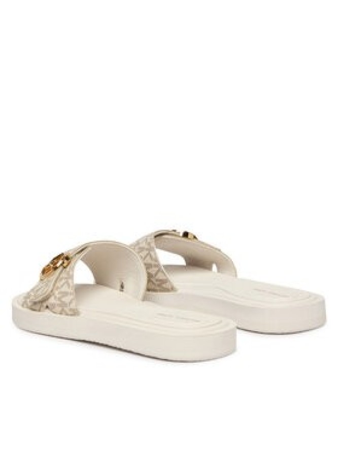 MICHAEL Michael Kors Klapki MK Pool 40R6MKFA1B Écru