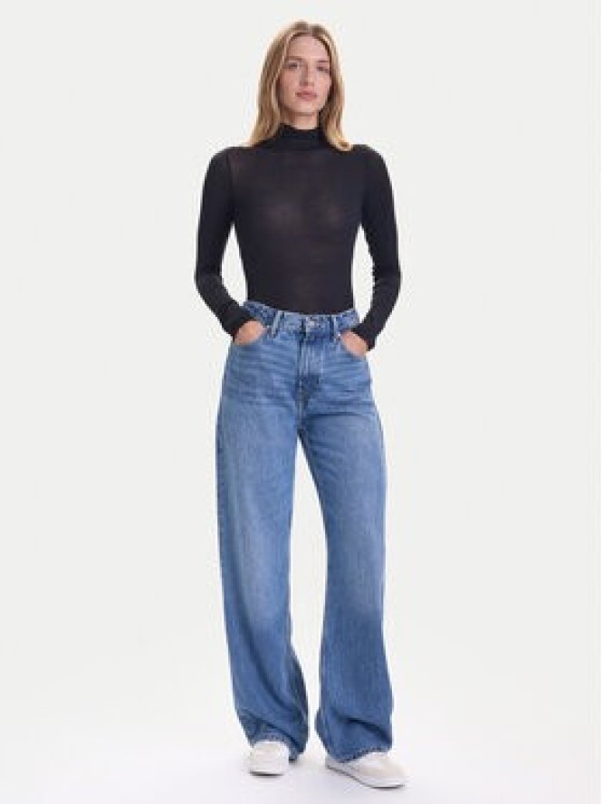 Hunkemöller Bluzka Intimate 302811 Czarny Slim Fit