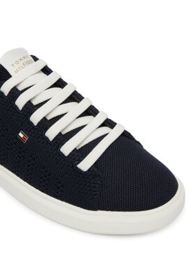 Tommy Hilfiger Sneakersy Th Icon Light Knit Sneaker FW0FW09401 Czarny