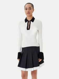 HUGO Sweter Sharro 50542608 Beżowy Slim Fit