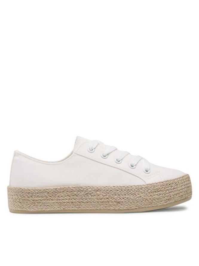 DeeZee Espadryle WS19130-3 Biały