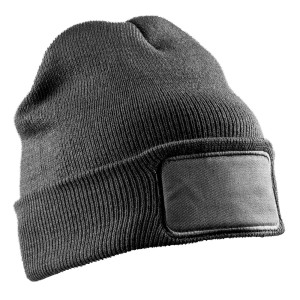 Czapka Unisex Dla Dorosłych Z Podwójną Dzianiną Z Naszywką Drukarki