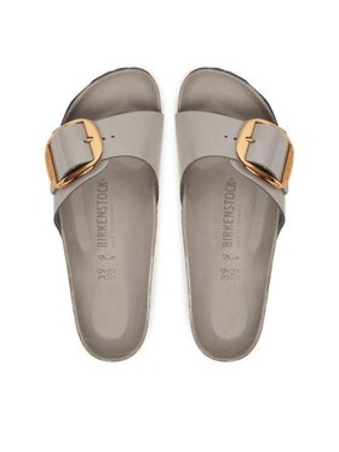 Birkenstock Klapki Madrid Big Buckle Hex 1029534 Szary