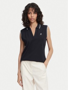 Beverly Hills Polo Club Polo P-SS26W-P0022 Granatowy Regular Fit