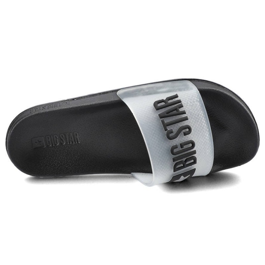 Czarne Klapki Big Star Modne Damskie Buty Na Lato