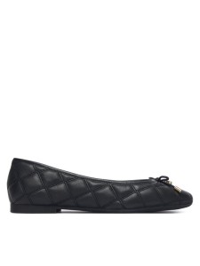 Tommy Hilfiger Baleriny Charm Quilted Ballerina FW0FW09503 Czarny