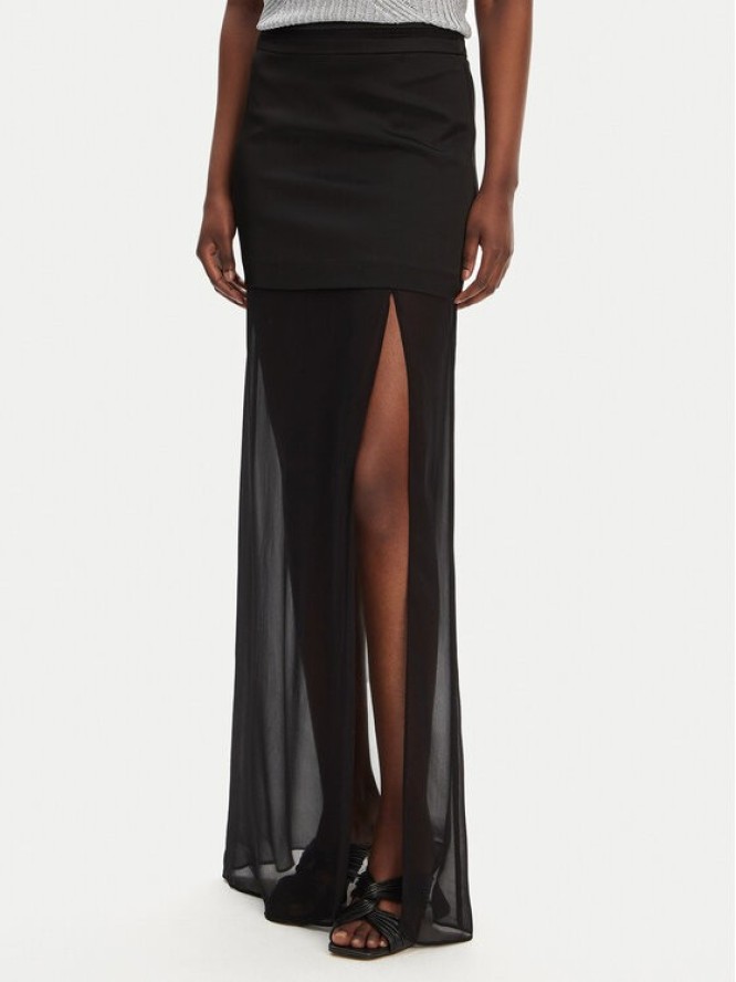 PINKO Spódnica maxi Gaerzetta 104686 A2CO Czarny Regular Fit