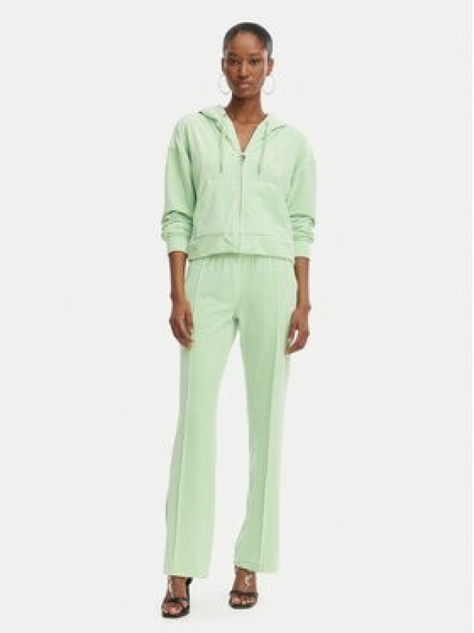 Juicy Couture Spodnie dresowe Tina JCWBJ126327 Zielony Straight Leg