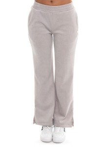 Leone 1947 Glam Winter Damen Palazzohose aus gestreiftem Samt