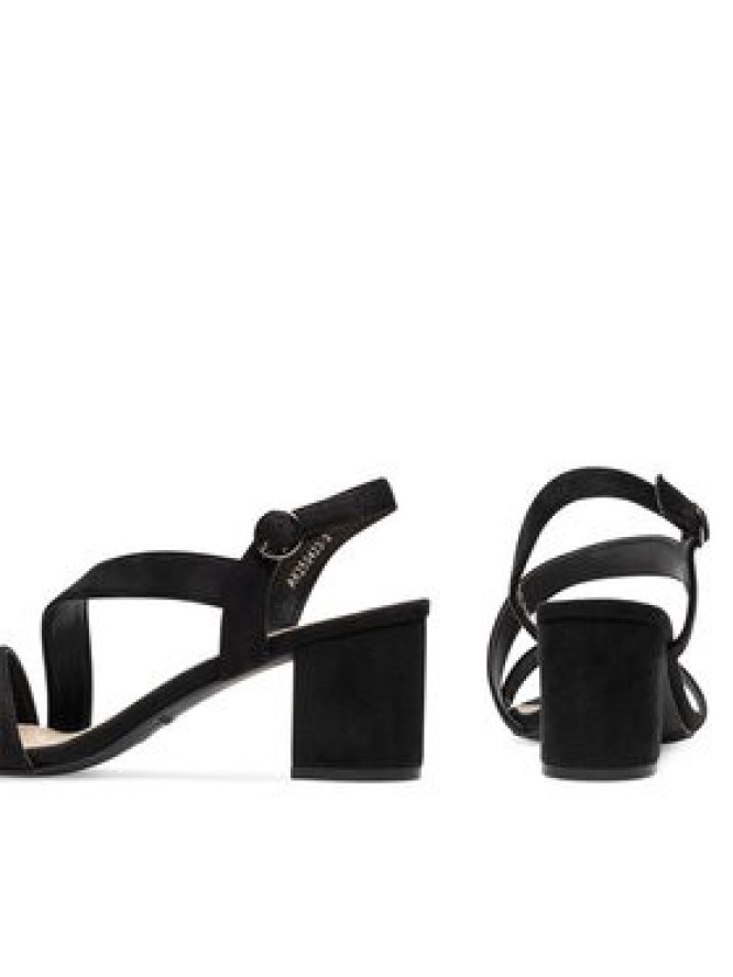 Clara Barson Sandały AK250423-3 Czarny