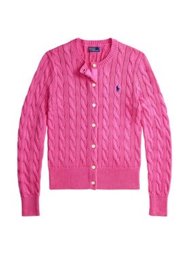 Polo Ralph Lauren Kardigan 211971868012 Różowy Slim Fit