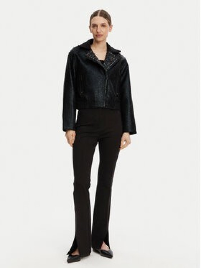 DKNY Kurtka przejściowa P4JJ6XIY Czarny Regular Fit