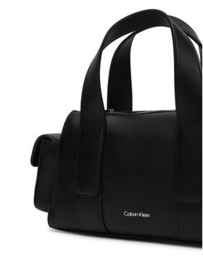 Calvin Klein Torebka Webbing Strap Pocket Bag LV04F3291G Czarny