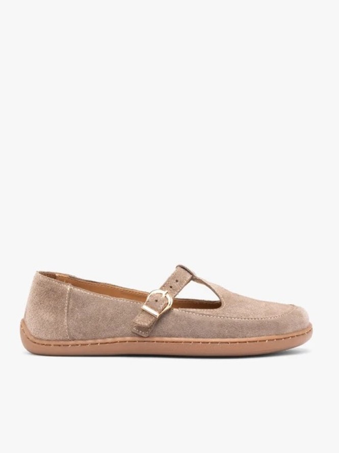 Szare baleriny barefoot