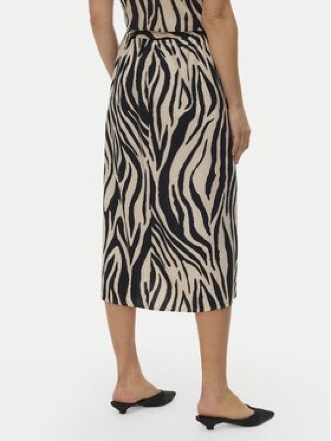 Vero Moda Spódnica midi Mymilo 10340419 Czarny Regular Fit