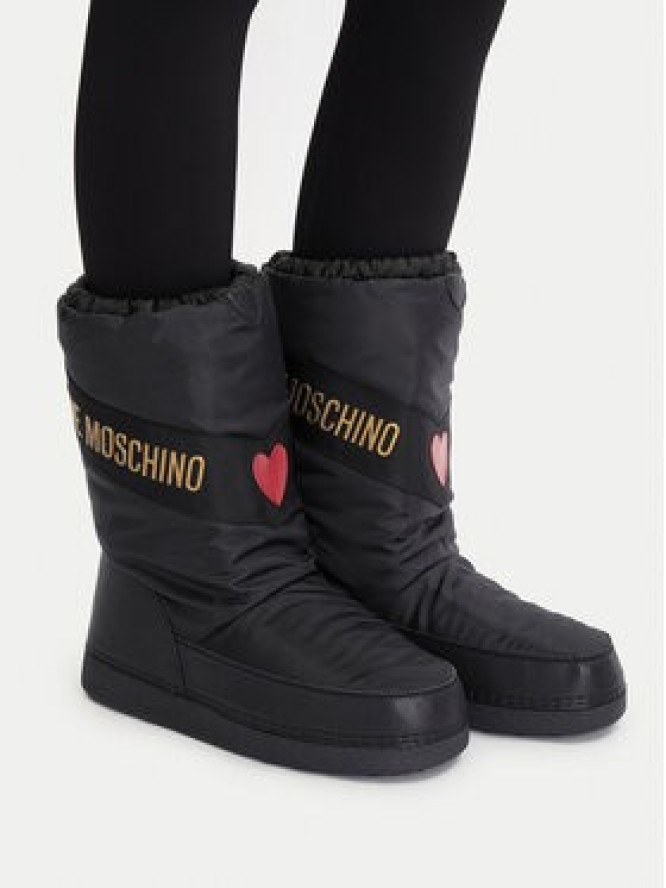 LOVE MOSCHINO Śniegowce JA24032G0NISY000 Czarny