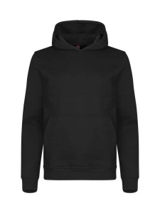 clique Miami Hoody Junior - Bluza z kapturem z mieszanki bawełny – Black
