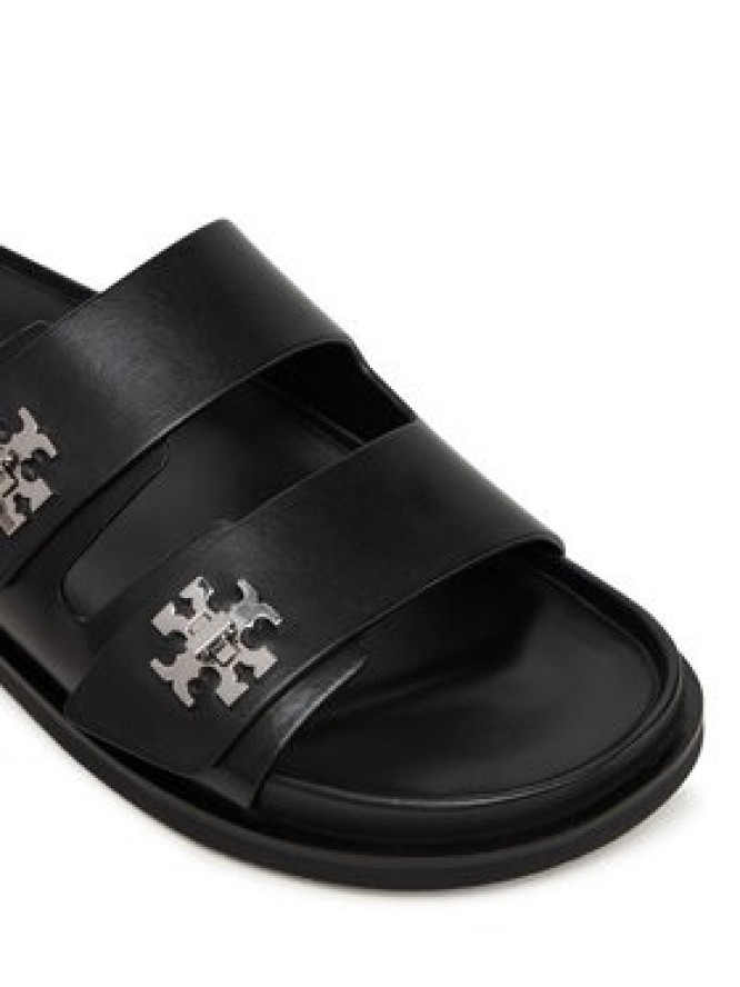 Tory Burch Klapki T Lock Sport Slide 175640 Czarny