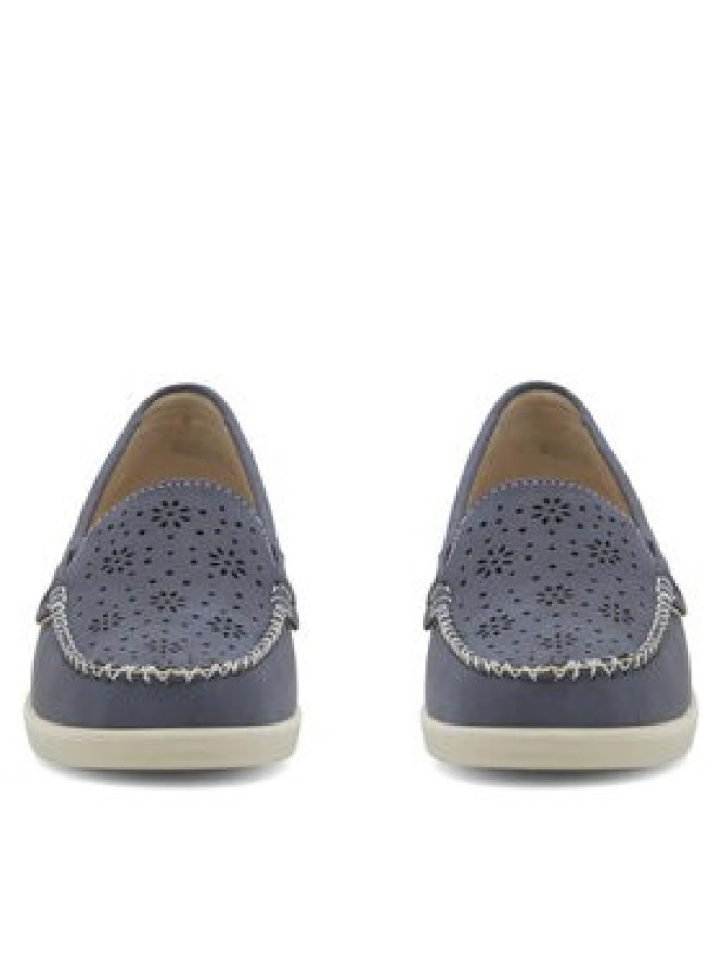 Clara Barson Mokasyny WSS21166-03 Granatowy