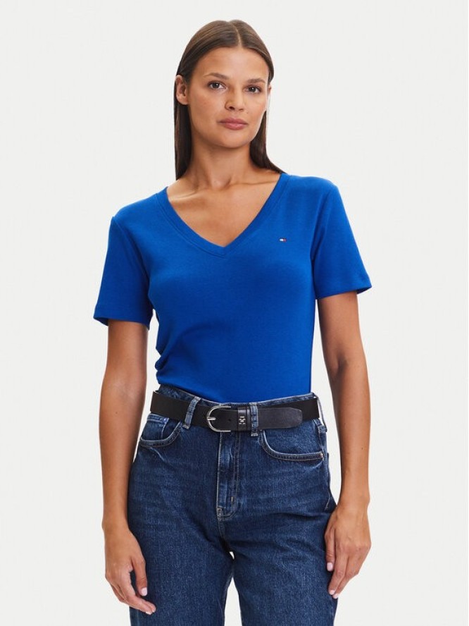 Tommy Hilfiger T-Shirt New Cody WW0WW40584 Niebieski Slim Fit