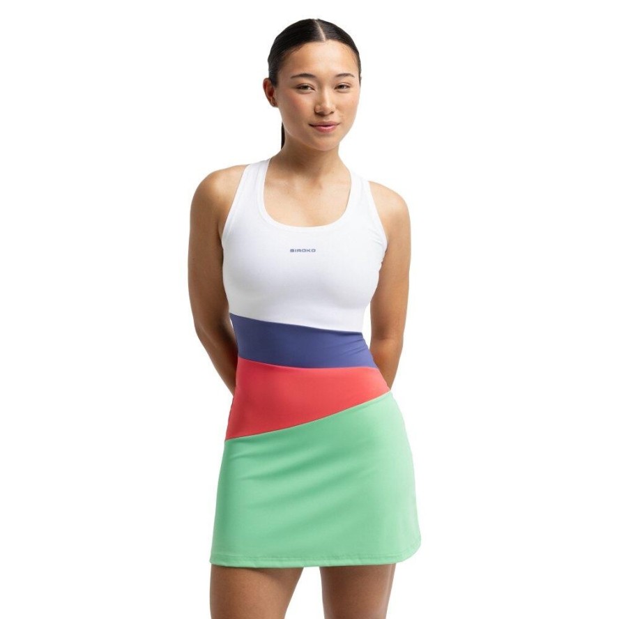 Damska sukienka do gry w padla Padel Siroko Dusk Erit