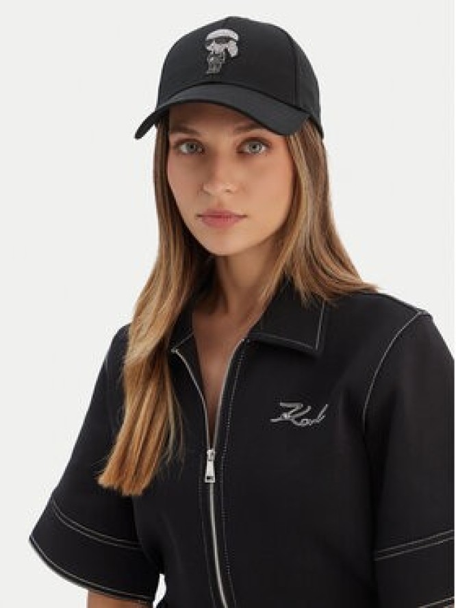 KARL LAGERFELD Czapka z daszkiem A2W33062 Czarny