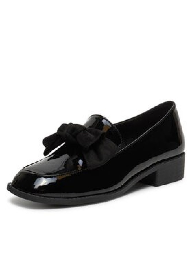 DeeZee Loafersy SQ873-1 Czarny