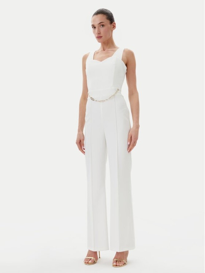 Rinascimento Kombinezon CFC0019844002 Biały Regular Fit