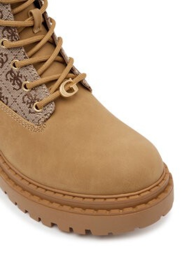 Guess Trapery FLTLEA FAL10 Brązowy