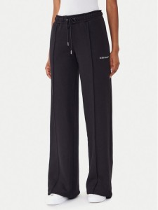 Guess Jeans Spodnie dresowe W5BB04 KC811 Czarny Wide Leg