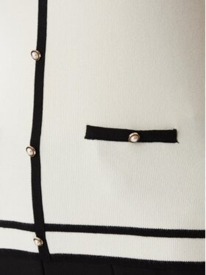 Morgan Sweter 261-MTOIRI Kremowy Regular Fit