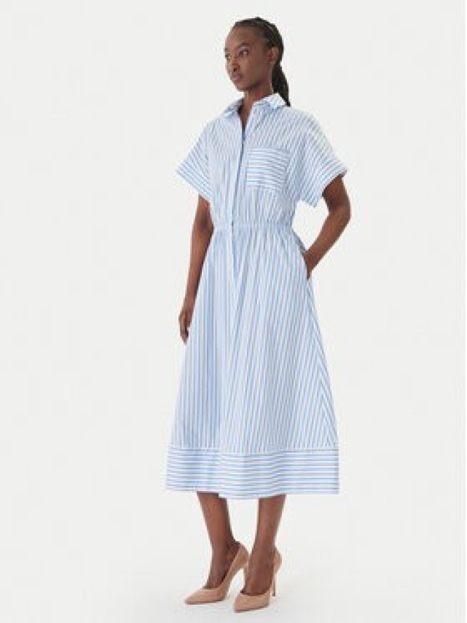 JOOP! Sukienka koszulowa Donika 30101379 Błękitny Regular Fit