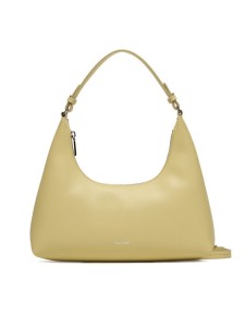 Calvin Klein Torebka Foil Logo Conv Shoulder Bag LV04F3272G Żółty