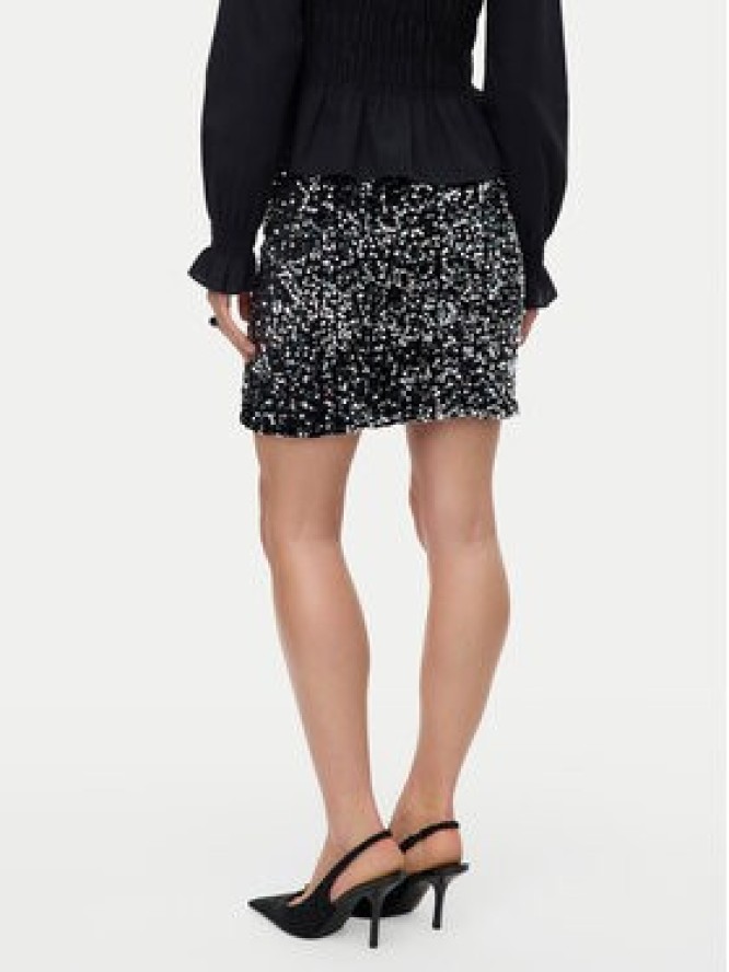 Vero Moda Spódnica mini Bella 10335704 Czarny Slim Fit