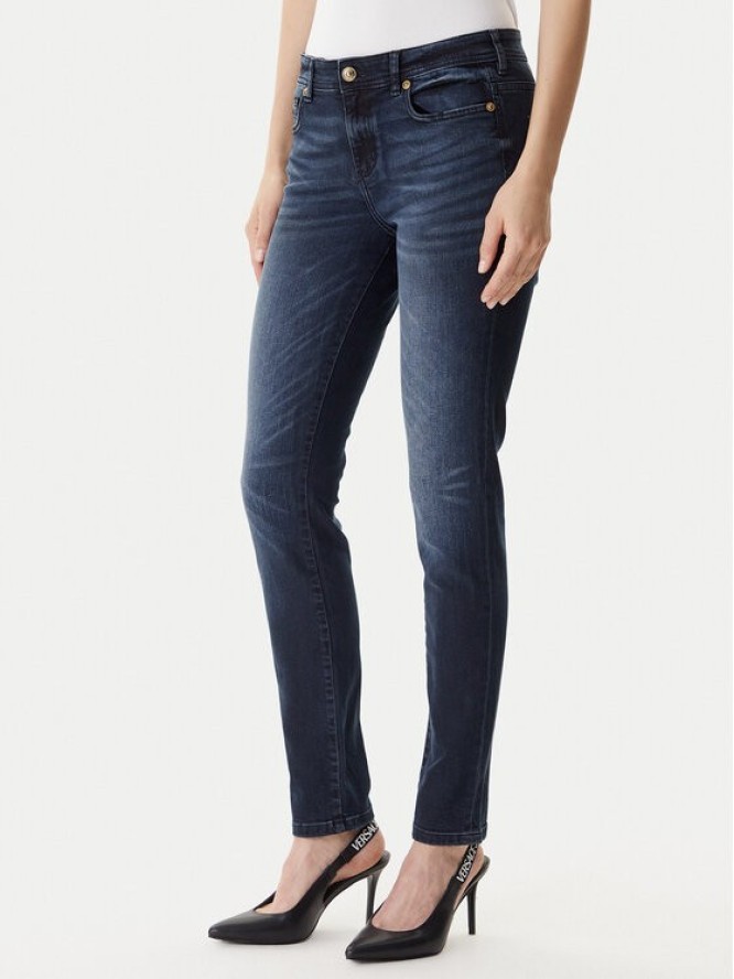 Versace Jeans Couture Jeansy 79HAB5K1 CDWAB Granatowy Skinny Fit