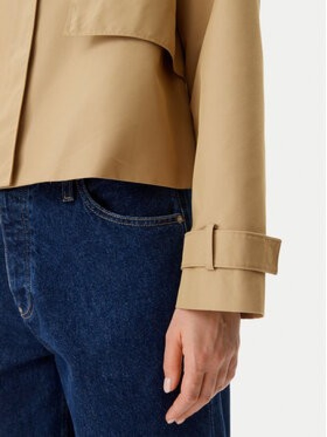 Calvin Klein Kurtka przejściowa K20K208379 Beżowy Relaxed Fit