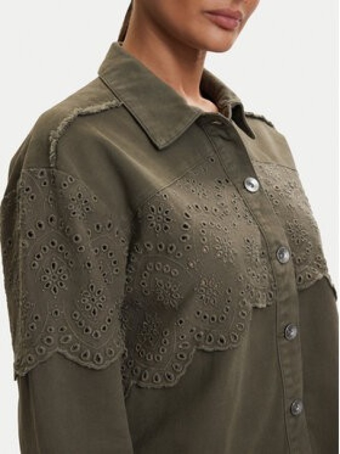 ONLY Kurtka przejściowa Elena 15232378 Zielony Regular Fit