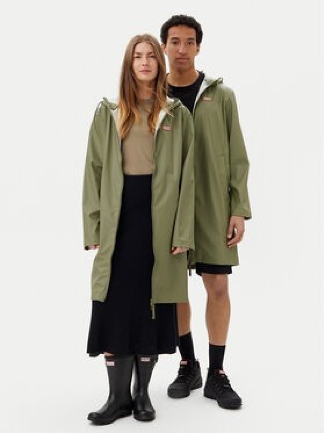 Hunter Kurtka przeciwdeszczowa Andrea Unisex HARU0002242 Khaki Regular Fit