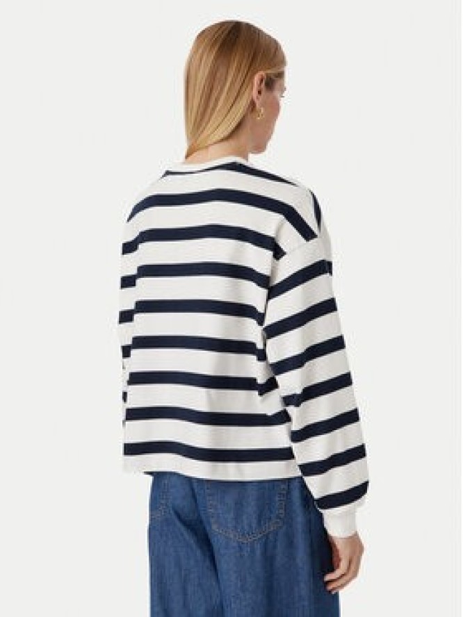 Tommy Hilfiger Bluza Th Roundal WW0WW50969 Biały Regular Fit