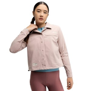 Damska letnia wierzchnia koszula kolarska gravel Kolarstwo Siroko Emberly Brown