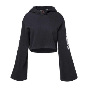 Bluza Damska Pirumo Flared Crop Z Kapturem