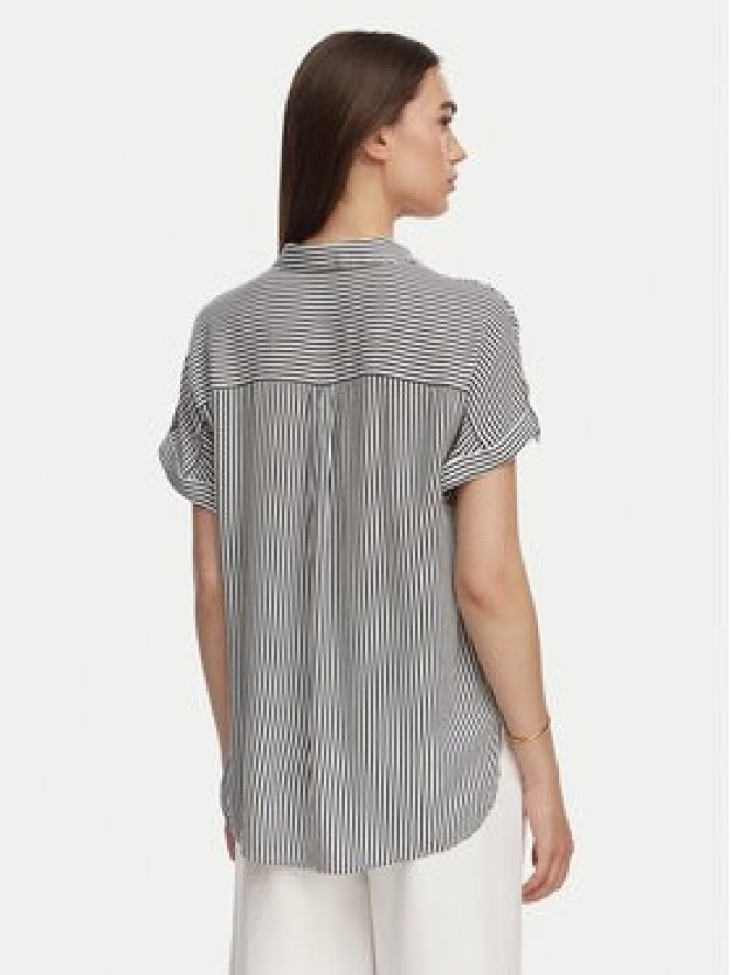 Vero Moda Koszula Bumpy 10310139 Granatowy Regular Fit
